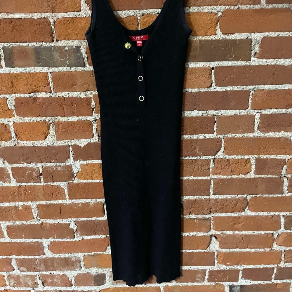 GUESS Rib Knit Bodycon Dress